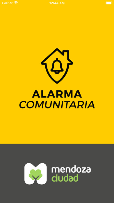 Emulate iPhone app Alarma Comunitaria Mendoza using MyAndroid