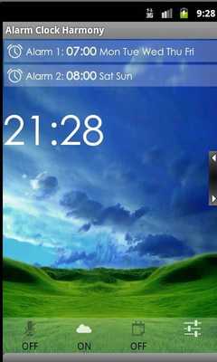 Emulate Android APK Alarm Clock Harmony