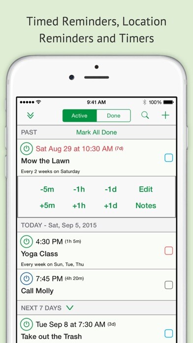 Emulate iPhone app Alarmed ~ Reminders + Timers using MyAndroid Emulate iPhone app Alarmed ~ Reminders + Timers using MyAndroid