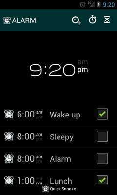 Emulate Android APK Alarm Extra Emulate Android APK Alarm Extra