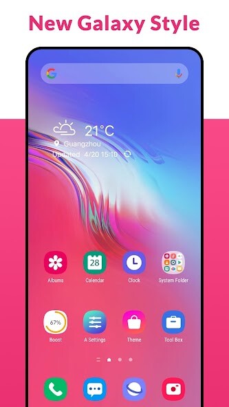 Run android online APK A Launcher : Galaxy A Launcher from MyAndroid or emulate A Launcher : Galaxy A Launcher using MyAndroid