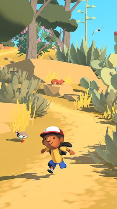 Emulate iPhone app Alba: A Wildlife Adventure using MyAndroid