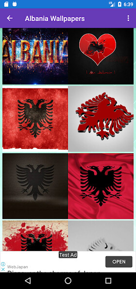Run android online APK Albania Flag Wallpaper: Flags and Country Images from MyAndroid or emulate Albania Flag Wallpaper: Flags and Country Images using MyAndroid