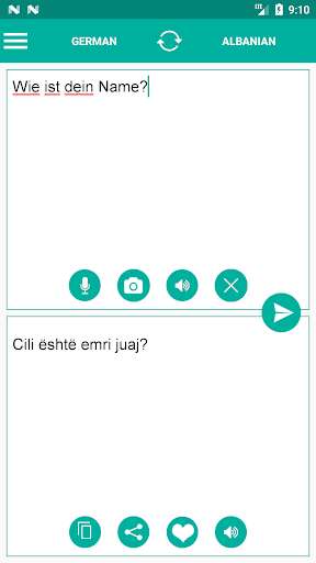 Emulate Android APK Albanian German Translator