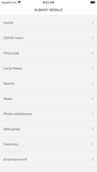 Run android online APK Albany Herald from MyAndroid or emulate Albany Herald using MyAndroid Run android online APK Albany Herald from MyAndroid or emulate Albany Herald using MyAndroid