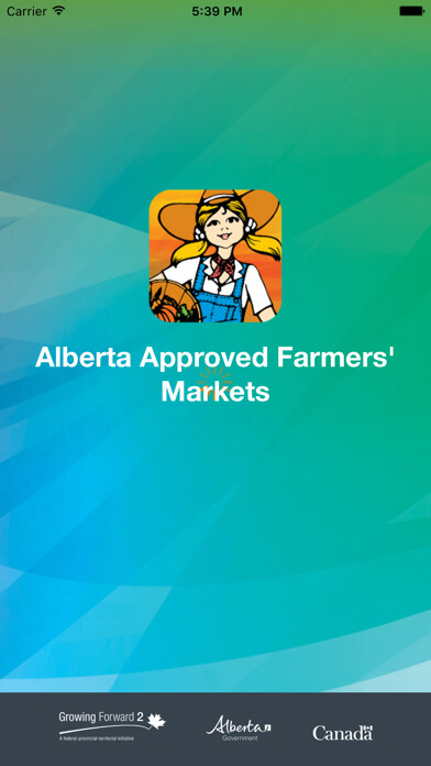 Emulate iPhone app Alberta Approved Farmer Market using MyAndroid