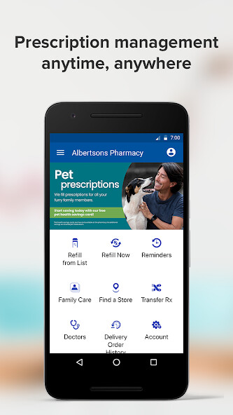 Run android online APK Albertsons Pharmacy from MyAndroid or emulate Albertsons Pharmacy using MyAndroid