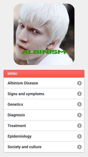 Run android online APK Albinism Disease from MyAndroid or emulate Albinism Disease using MyAndroid