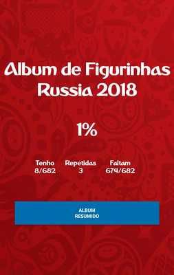 Emulate Android APK Album Copa do Mundo 2018