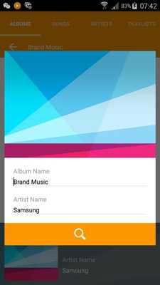 Emulate Android APK Album Cover Grabber