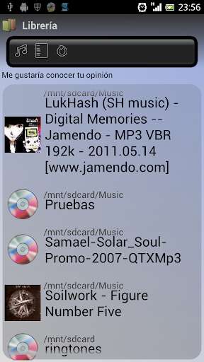 Emulate Android APK Album Folder Player