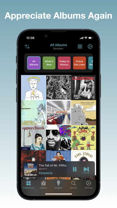 Emulate iPhone app Albums - album focused player using MyAndroid Emulate iPhone app Albums - album focused player using MyAndroid