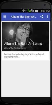 Emulate Android APK Album The Best Ari Lasso