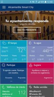 Emulate Android APK Alcantarilla SmartCity