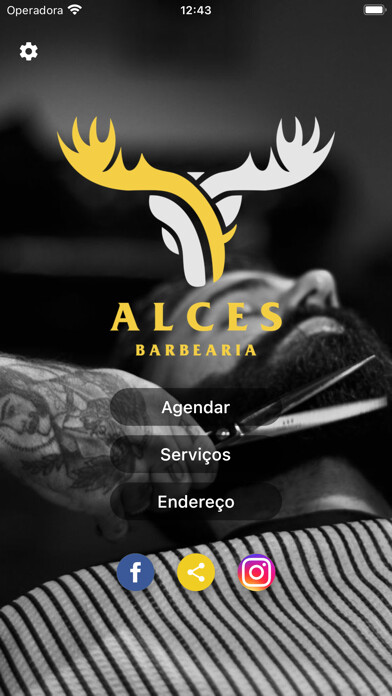 Emulate iPhone app Alce’s Barbearia using MyAndroid Emulate iPhone app Alce’s Barbearia using MyAndroid