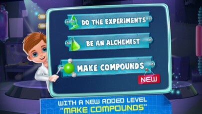 Emulate iPhone app Alchemist Science Lab Elements using MyAndroid