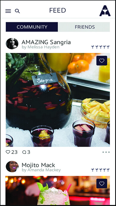 Emulate iPhone app Alchomy - Cocktail Recipes & Bar Locator using MyAndroid Emulate iPhone app Alchomy - Cocktail Recipes & Bar Locator using MyAndroid