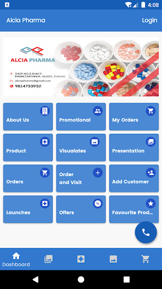 Run android online APK Alcia Pharma from MyAndroid or emulate Alcia Pharma using MyAndroid