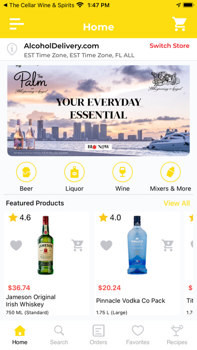 Emulate iPhone app Alcoholdelivery.com using MyAndroid Emulate iPhone app Alcoholdelivery.com using MyAndroid