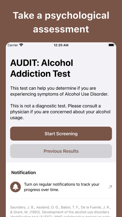 Emulate iPhone app Alcoholism Test using MyAndroid Emulate iPhone app Alcoholism Test using MyAndroid