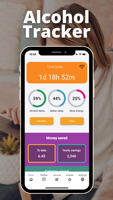 Emulate iPhone app Alcohol Tracker - I Quit Drink using MyAndroid Emulate iPhone app Alcohol Tracker - I Quit Drink using MyAndroid
