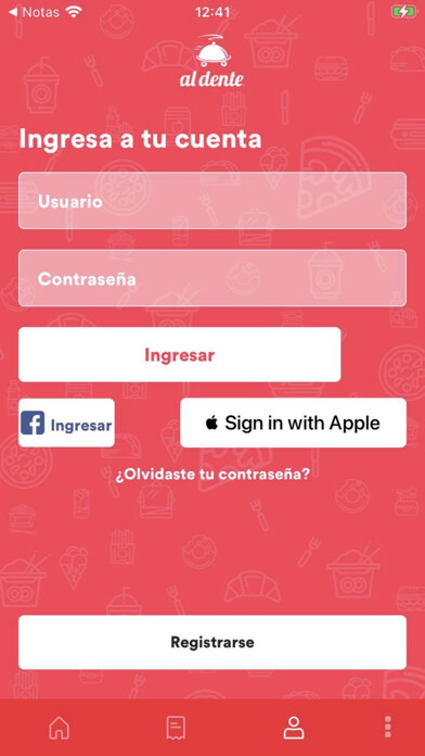 Emulate iPhone app Al Dente App using MyAndroid Emulate iPhone app Al Dente App using MyAndroid