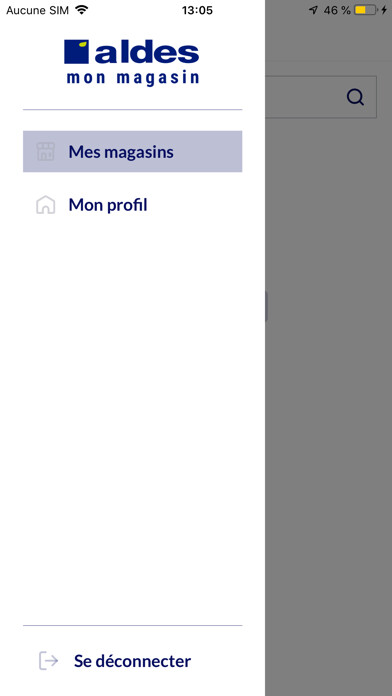 Emulate iPhone app Aldes - Mon magasin using MyAndroid Emulate iPhone app Aldes - Mon magasin using MyAndroid