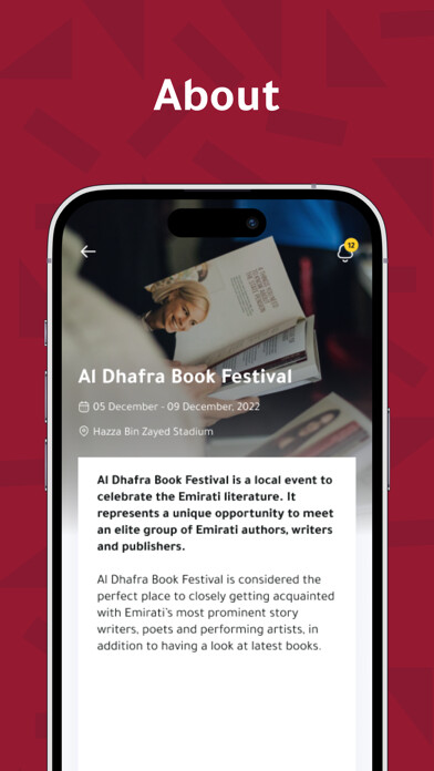 Emulate iPhone app Al Dhafra Book Festival using MyAndroid Emulate iPhone app Al Dhafra Book Festival using MyAndroid