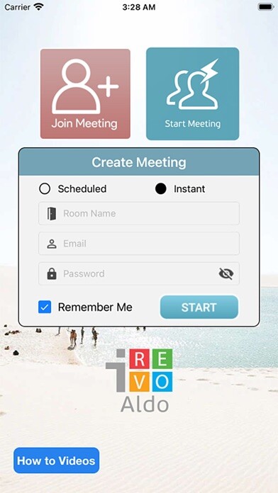 Emulate iPhone app ALDO VCall using MyAndroid
