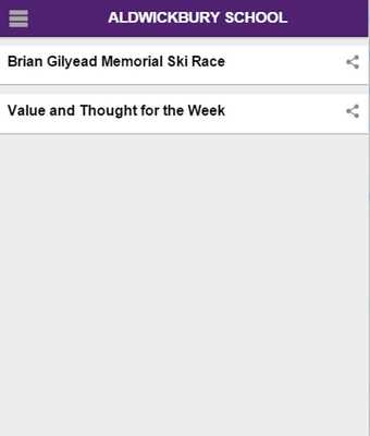 Emulate Android APK Aldwickbury School
