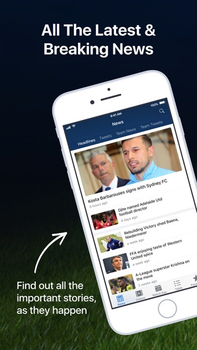 Emulate iPhone app A-League Live: Soccer News using MyAndroid Emulate iPhone app A-League Live: Soccer News using MyAndroid