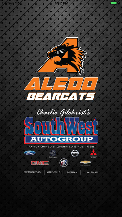 Emulate iPhone app Aledo Bearcats Athletics using MyAndroid