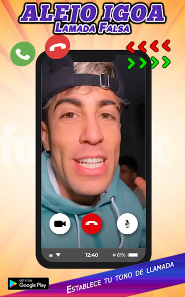 Run android online APK Alejo Igoa lamada falsa from MyAndroid or emulate Alejo Igoa lamada falsa using MyAndroid