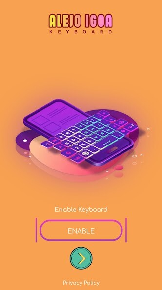 Run android online APK Alejo Igoa Neon Keyboard from MyAndroid or emulate Alejo Igoa Neon Keyboard using MyAndroid