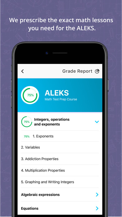 Emulate iPhone app ALEKS® Math Test Prep using MyAndroid Emulate iPhone app ALEKS® Math Test Prep using MyAndroid