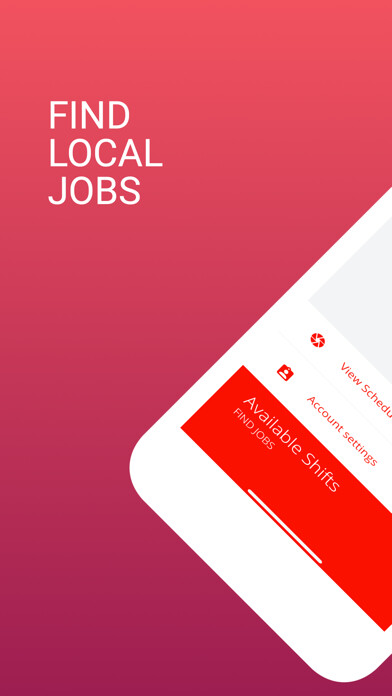 Emulate iPhone app Alephants Find Temp Work using MyAndroid