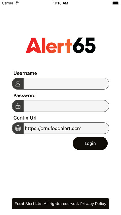 Emulate iPhone app ALERT65 using MyAndroid Emulate iPhone app ALERT65 using MyAndroid