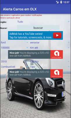 Emulate Android APK Alerta Carros em OLX Emulate Android APK Alerta Carros em OLX