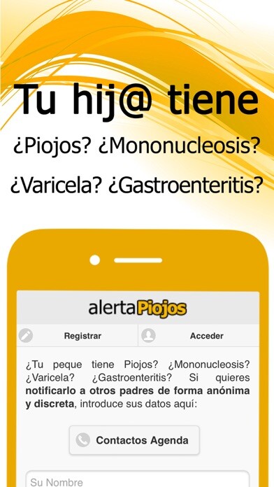 Emulate iPhone app alertaPiojos, para padres using MyAndroid Emulate iPhone app alertaPiojos, para padres using MyAndroid