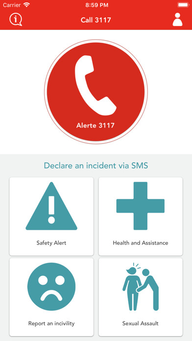 Emulate iPhone app Alerte 3117 using MyAndroid Emulate iPhone app Alerte 3117 using MyAndroid