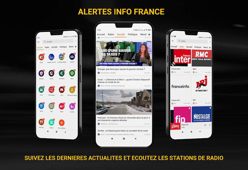Run android online APK Alertes Info France from MyAndroid or emulate Alertes Info France using MyAndroid