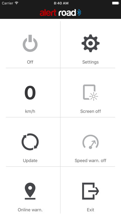 Emulate iPhone app Alert Road BT 2 using MyAndroid
