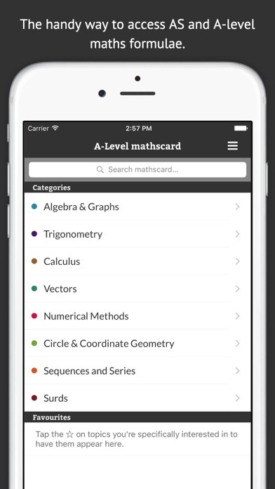 Emulate iPhone app A-level mathscard using MyAndroid Emulate iPhone app A-level mathscard using MyAndroid