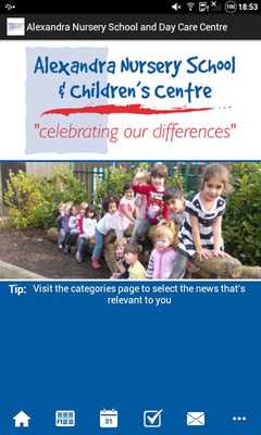 Emulate Android APK Alexandra Nursery School
