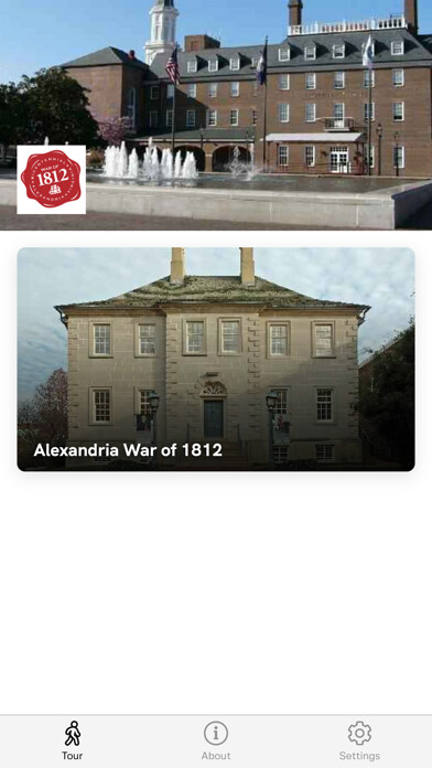 Emulate iPhone app Alexandria War of 1812 Tour using MyAndroid