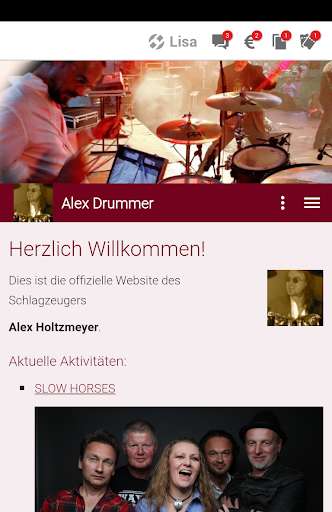 Run android online APK Alex/Drummer from MyAndroid or emulate Alex/Drummer using MyAndroid