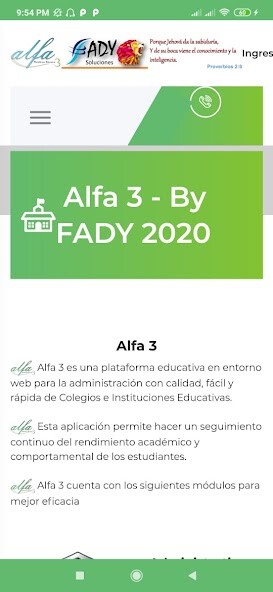 Run android online APK Alfa 3 from MyAndroid or emulate Alfa 3 using MyAndroid