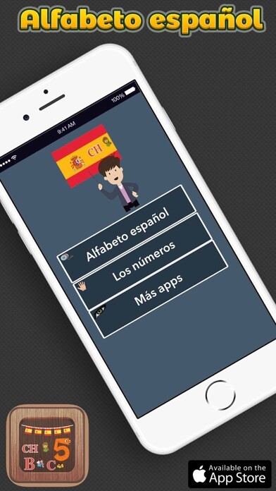 Emulate iPhone app Alfabeto español - Aprender el abecedario using MyAndroid Emulate iPhone app Alfabeto español - Aprender el abecedario using MyAndroid