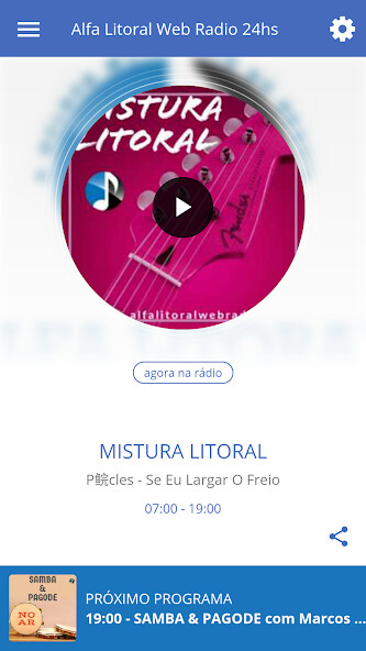 Run android online APK Alfa Litoral Web Radio 24hs from MyAndroid or emulate Alfa Litoral Web Radio 24hs using MyAndroid