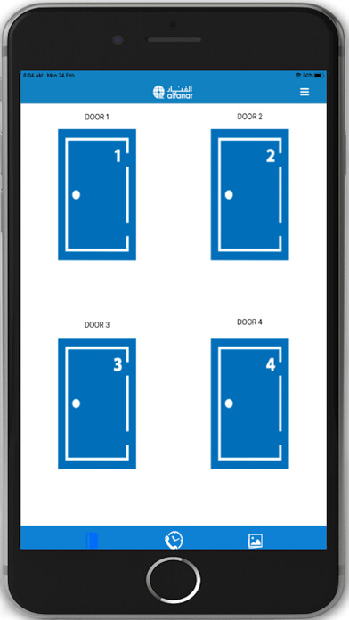Emulate iPhone app alfanar Intercom using MyAndroid